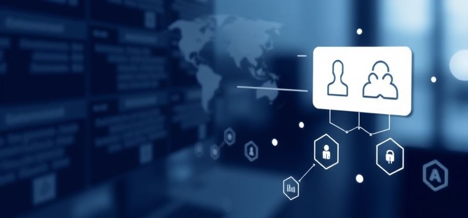 Representación visual de la integración de IA en sistemas CRM para automatización inteligente.