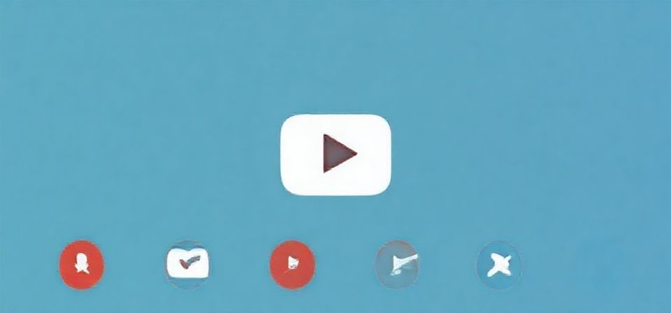 Diagrama de un ecosistema digital con YouTube, web y redes sociales